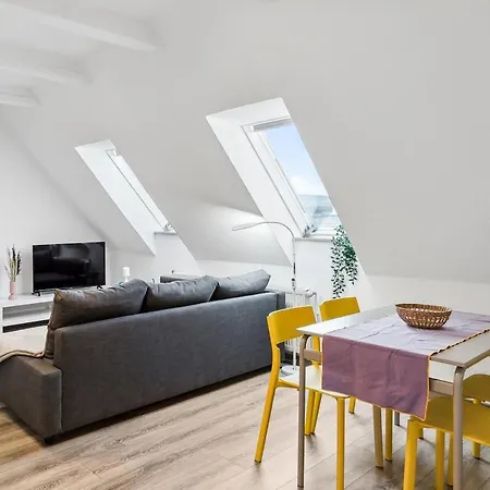 Helles & Charmantes Dachgeschossapartment In Der Fussgaengerzone *